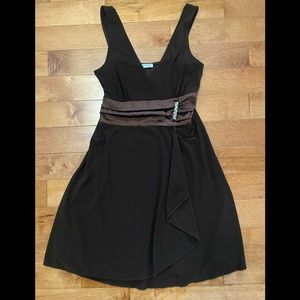 Super Cute Flowey Brown Summer fancy Dress!